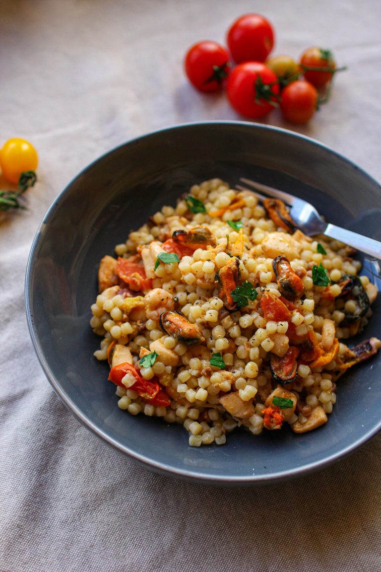 Fregola Sarda Ai Frutti Di Mare