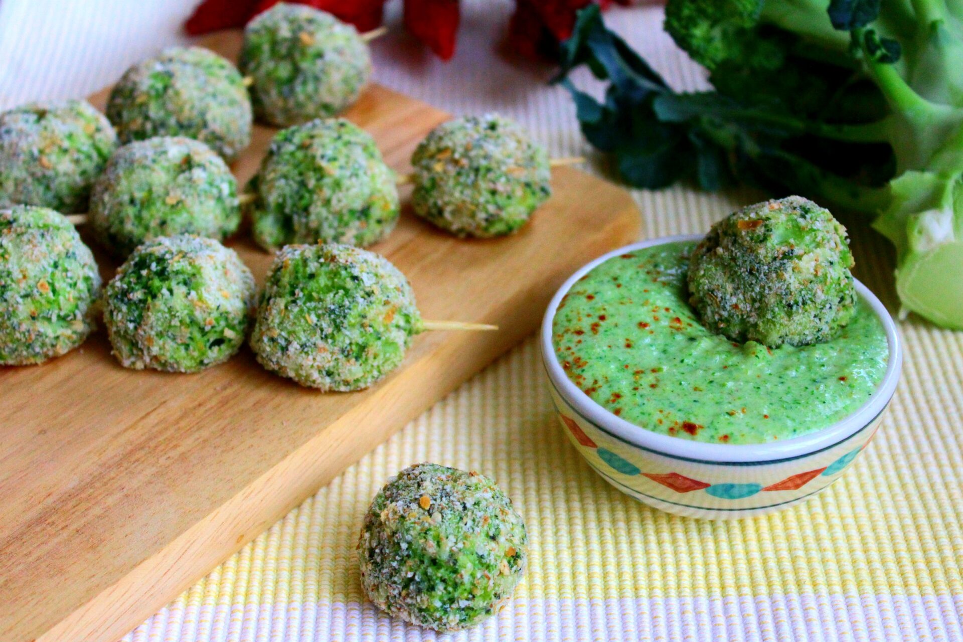 Polpettine Verdi Di Broccoli E Ricotta