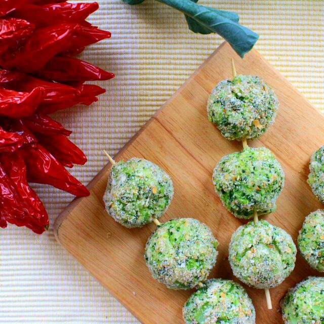 Polpettine Verdi Di Broccoli E Ricotta