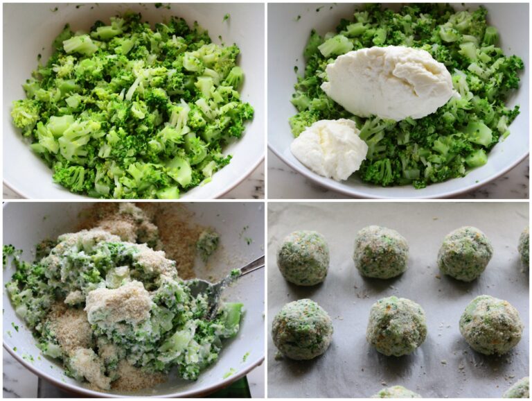 Polpettine Verdi Di Broccoli E Ricotta