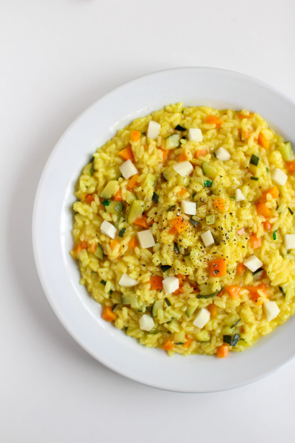 Risotto Di Carote E Zucchine Allo Zafferano